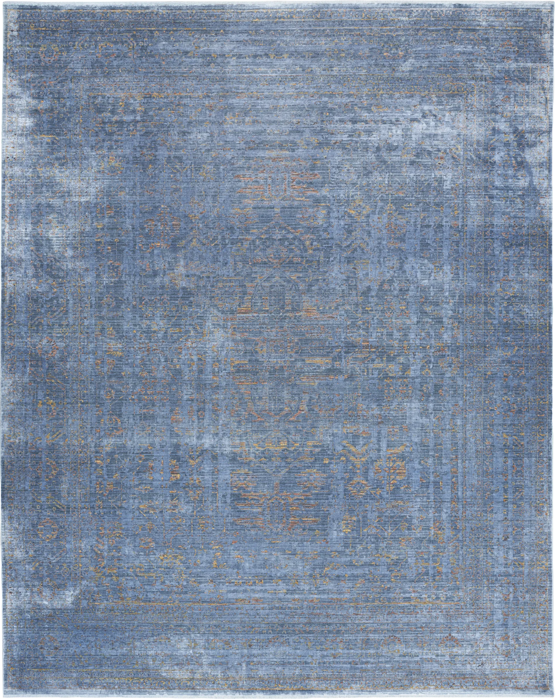 Laurent Blue 5'3 x 7'3 Rug - Image 1