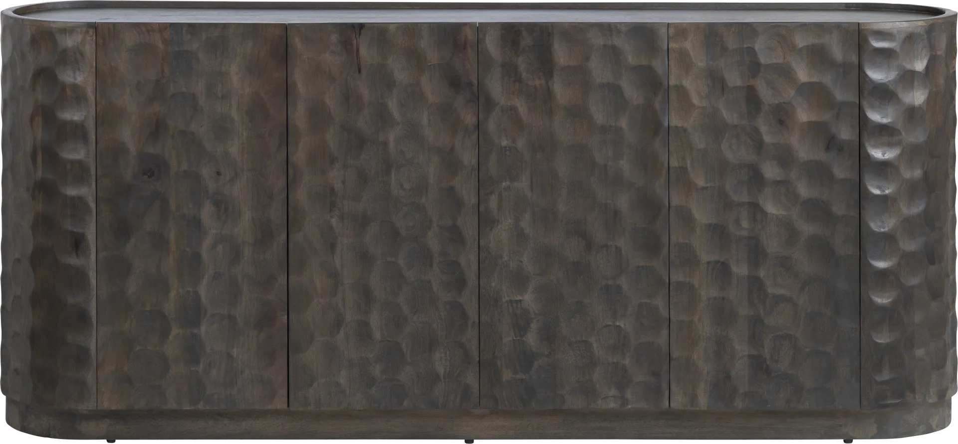 Guillory Dark Brown Credenza - Image 1
