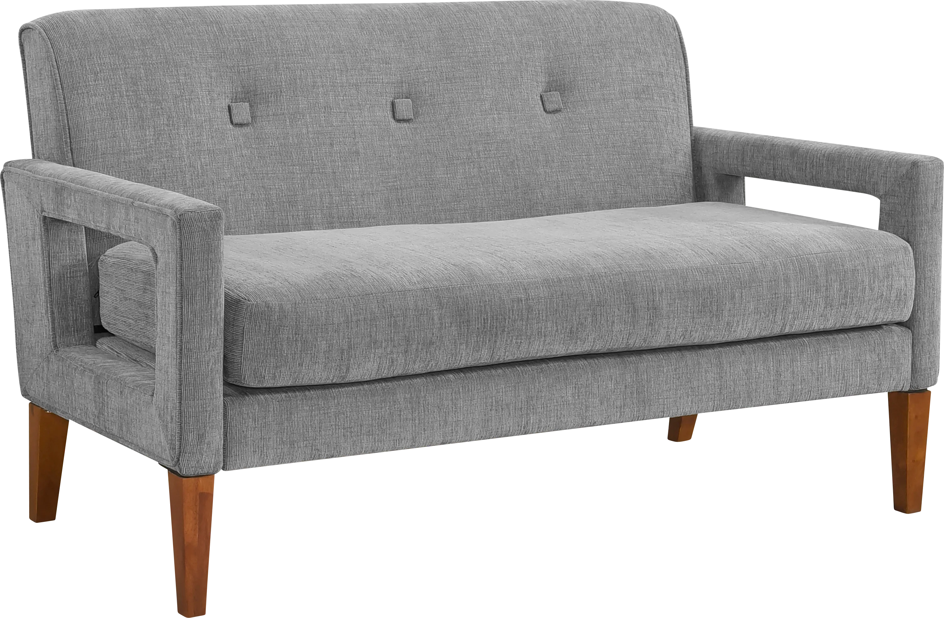 Dorrinell Gray Loveseat - Thumbnail - Image 1