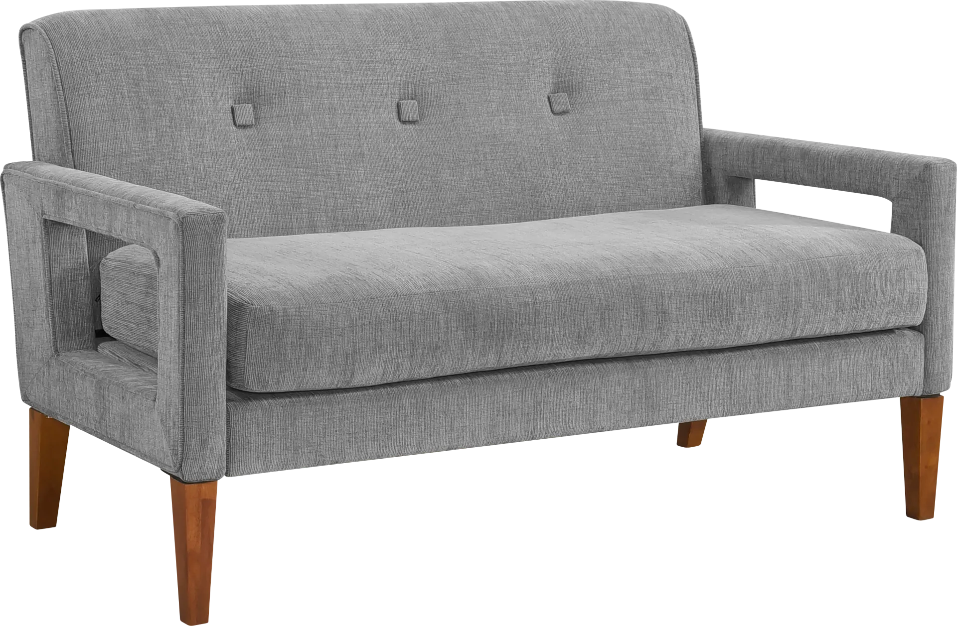 Dorrinell Gray Loveseat - Image 1