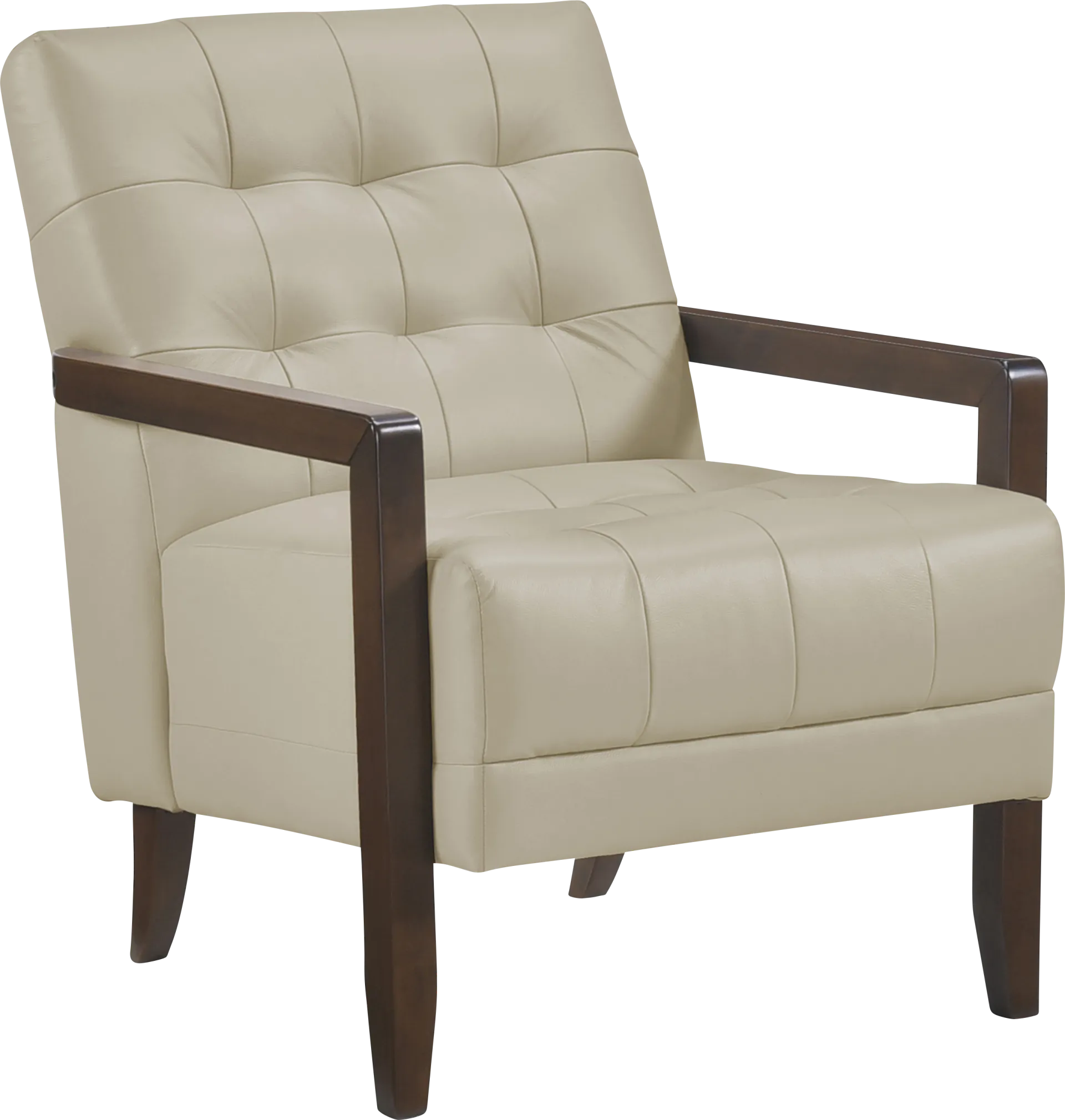 Raydn Beige Accent Chair - Image 1