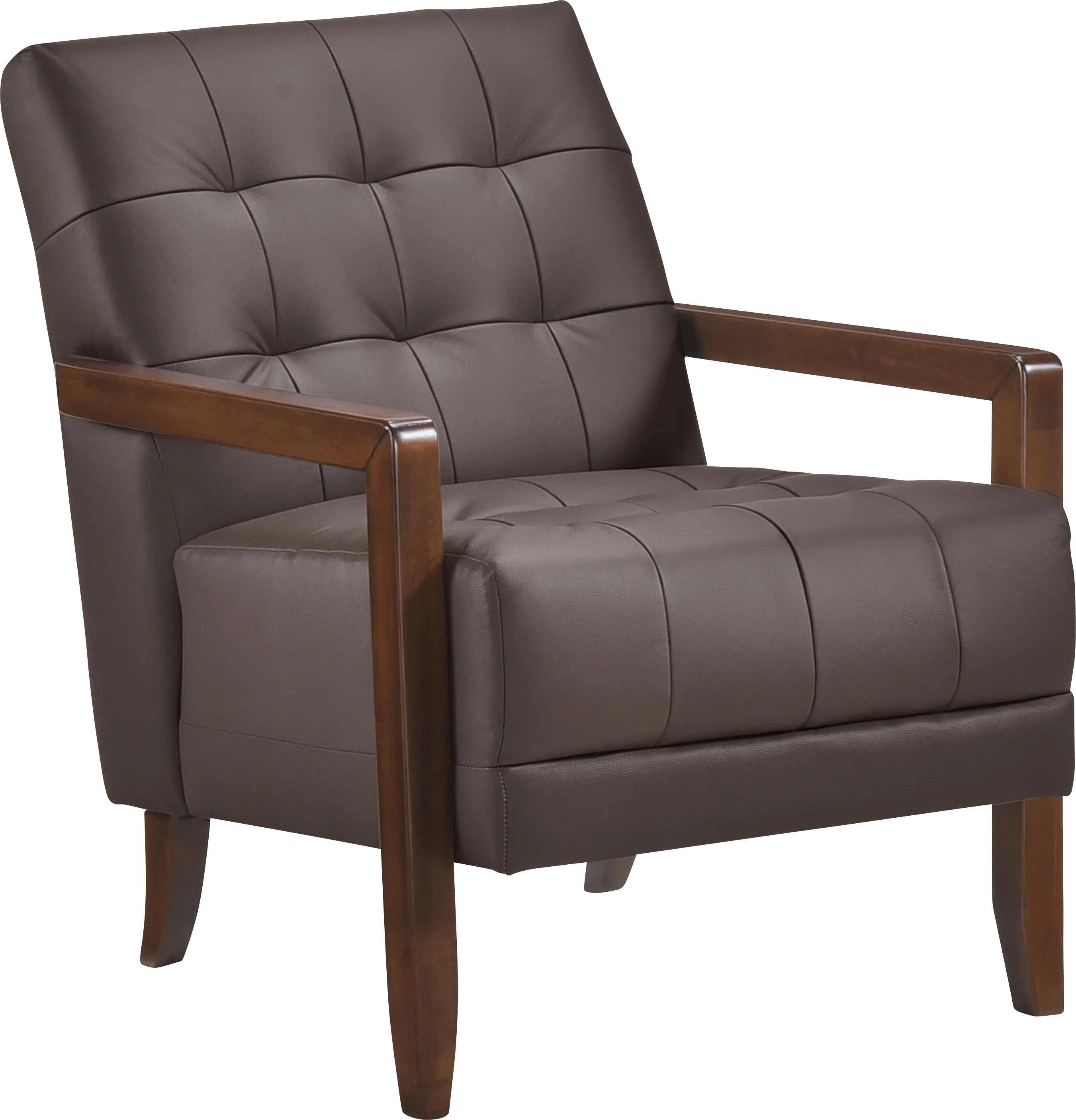 Gulliver Dark Brown Accent Chair - Thumbnail - Image 1