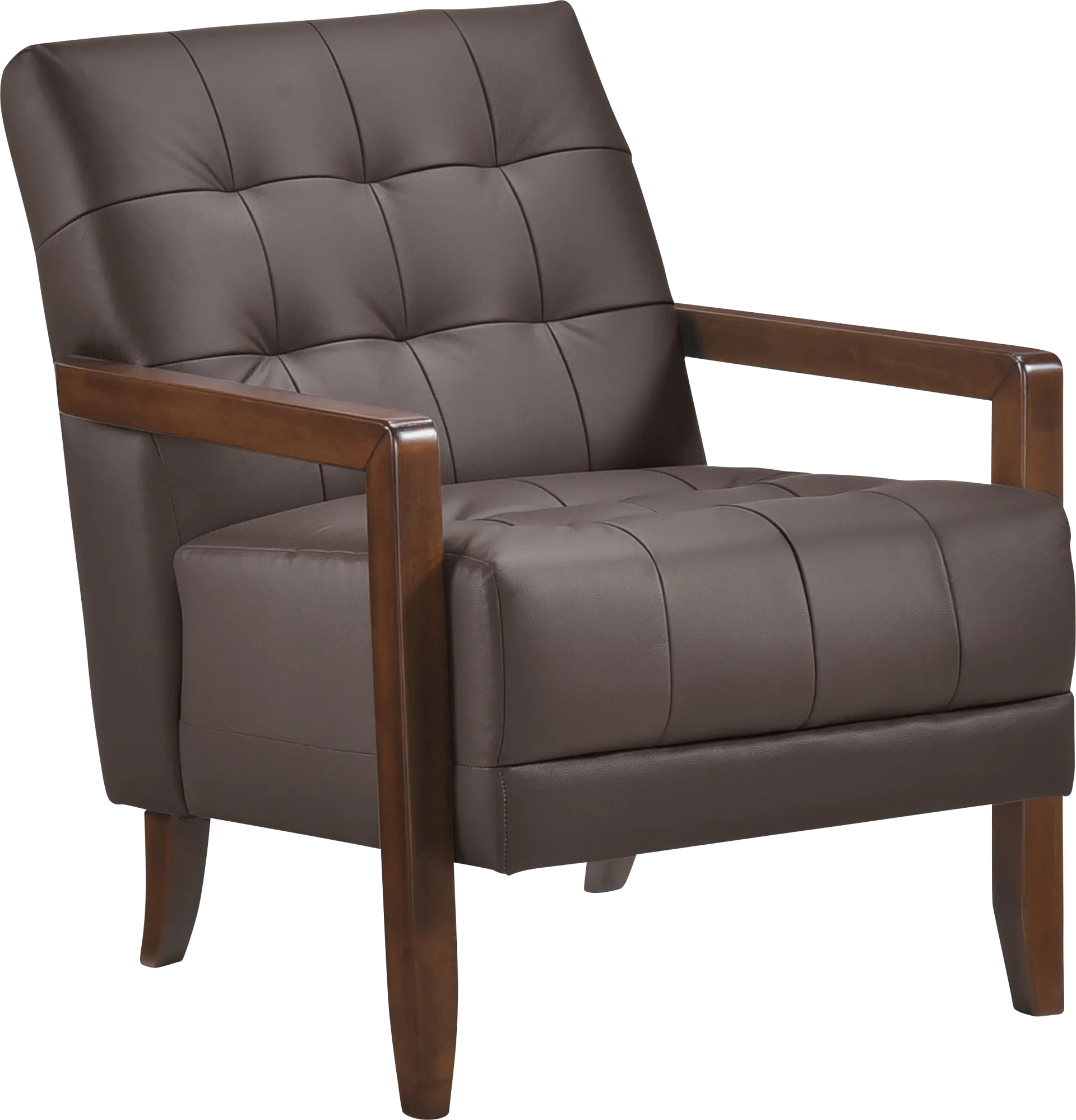 Gulliver Dark Brown Accent Chair - Image 1