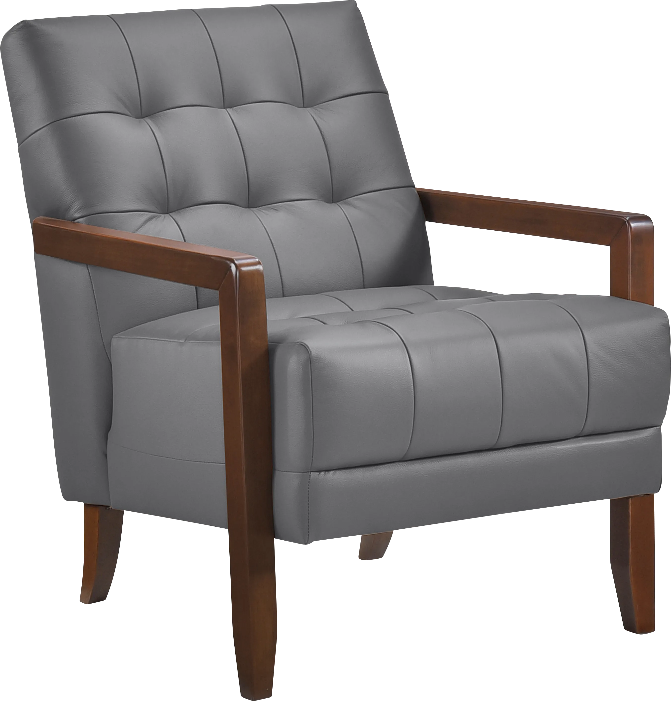 Gulliver Dark Gray Accent Chair - Thumbnail - Image 1
