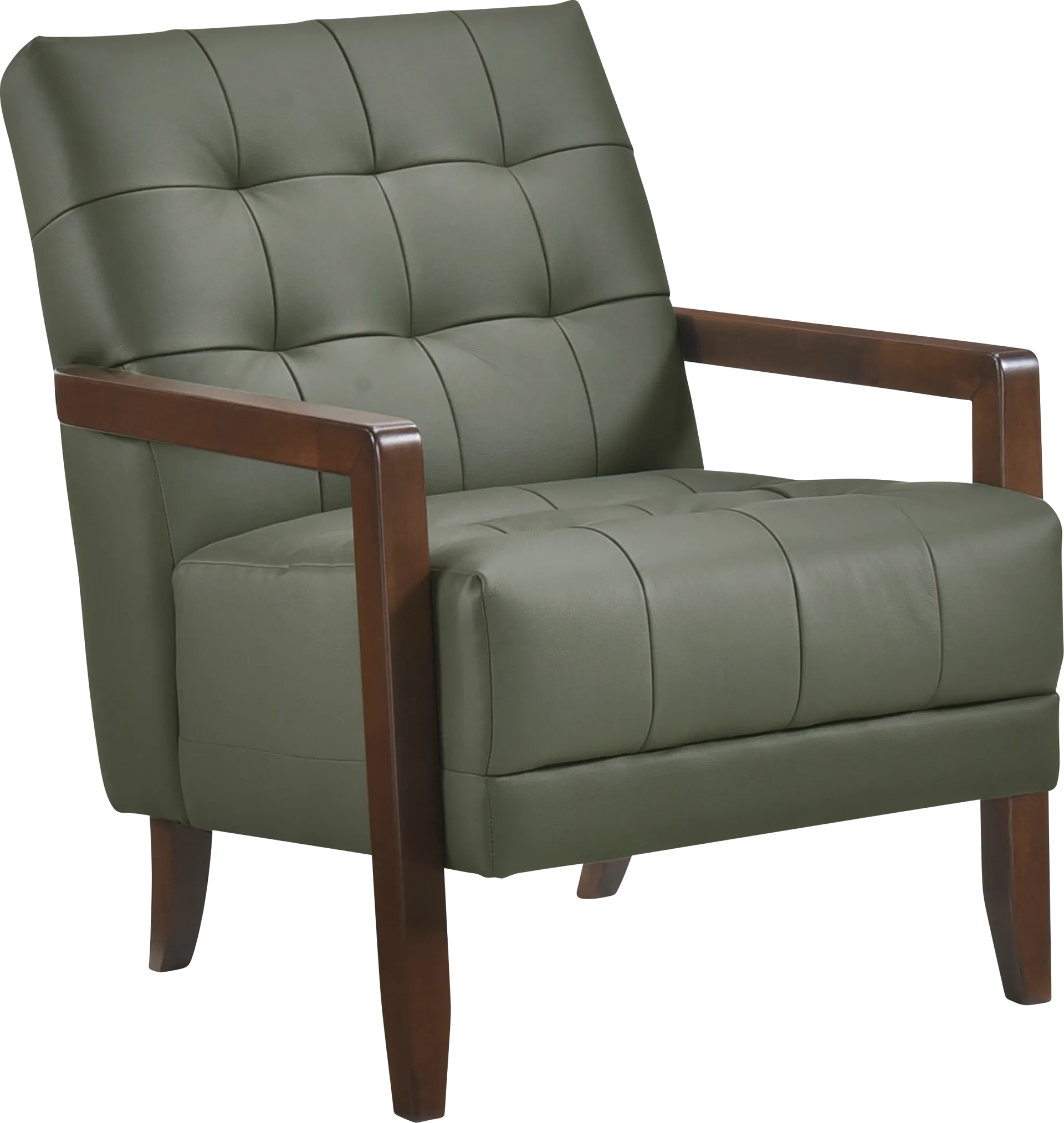 Clenn Green Accent Chair - Image 1