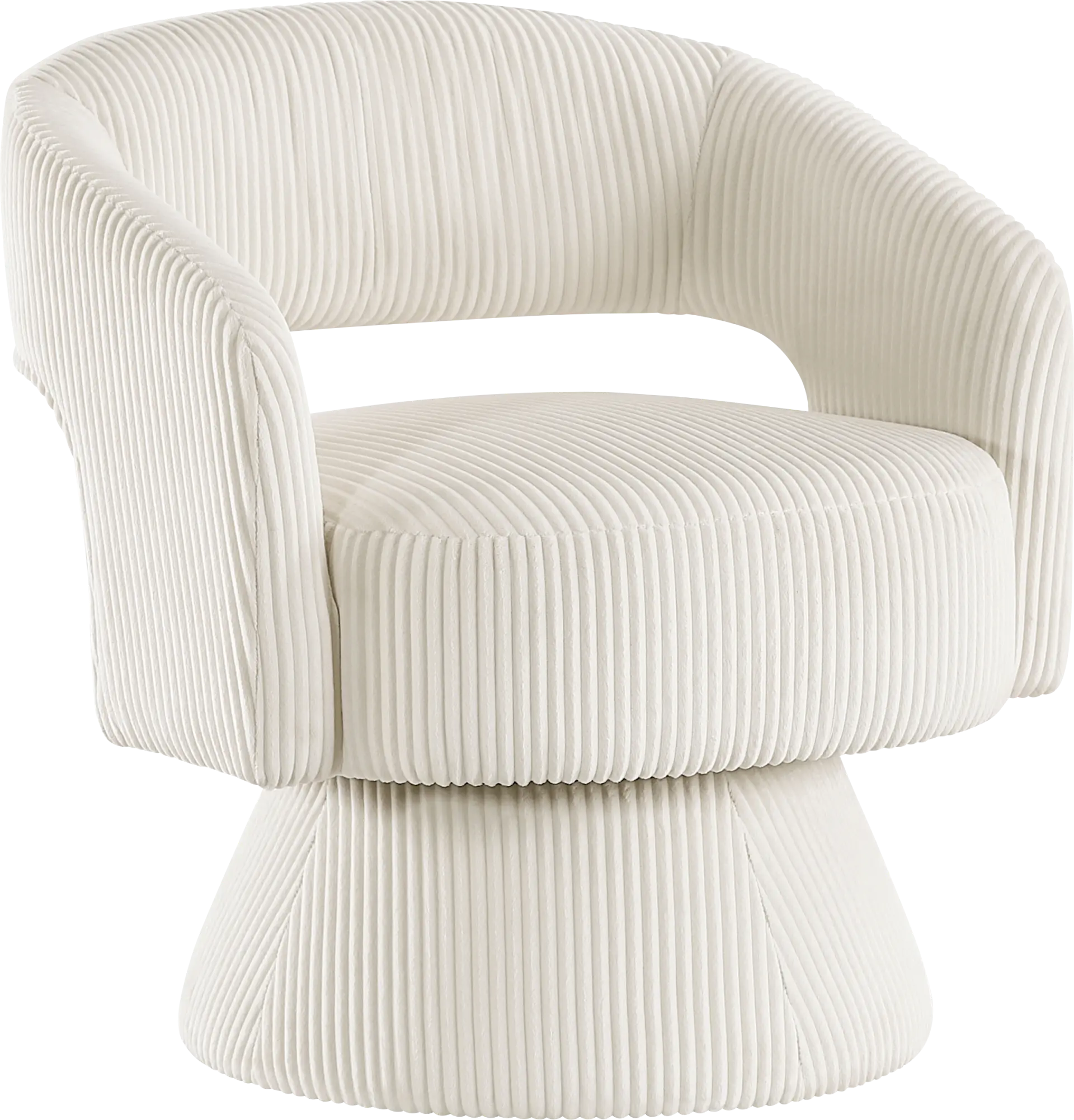 Saeva Beige Accent Chair