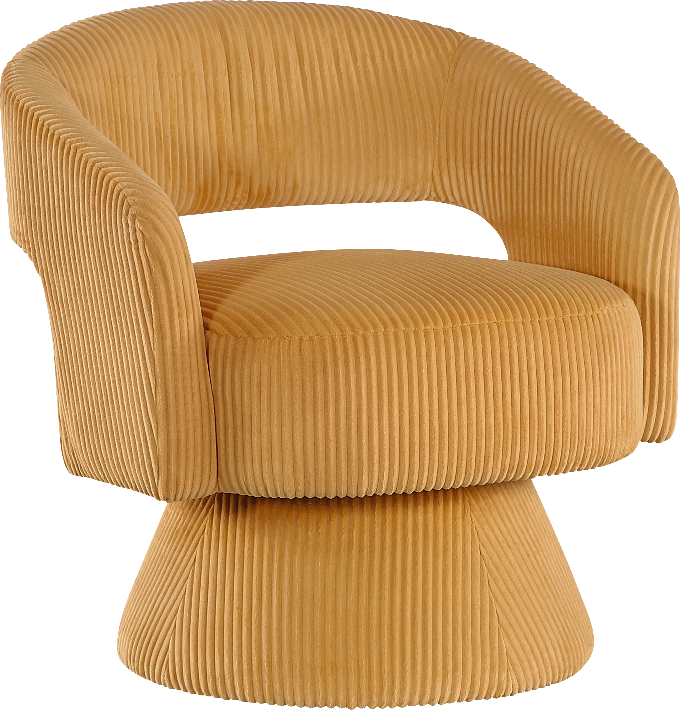 Collton Yellow Accent Chair - Thumbnail - Image 1