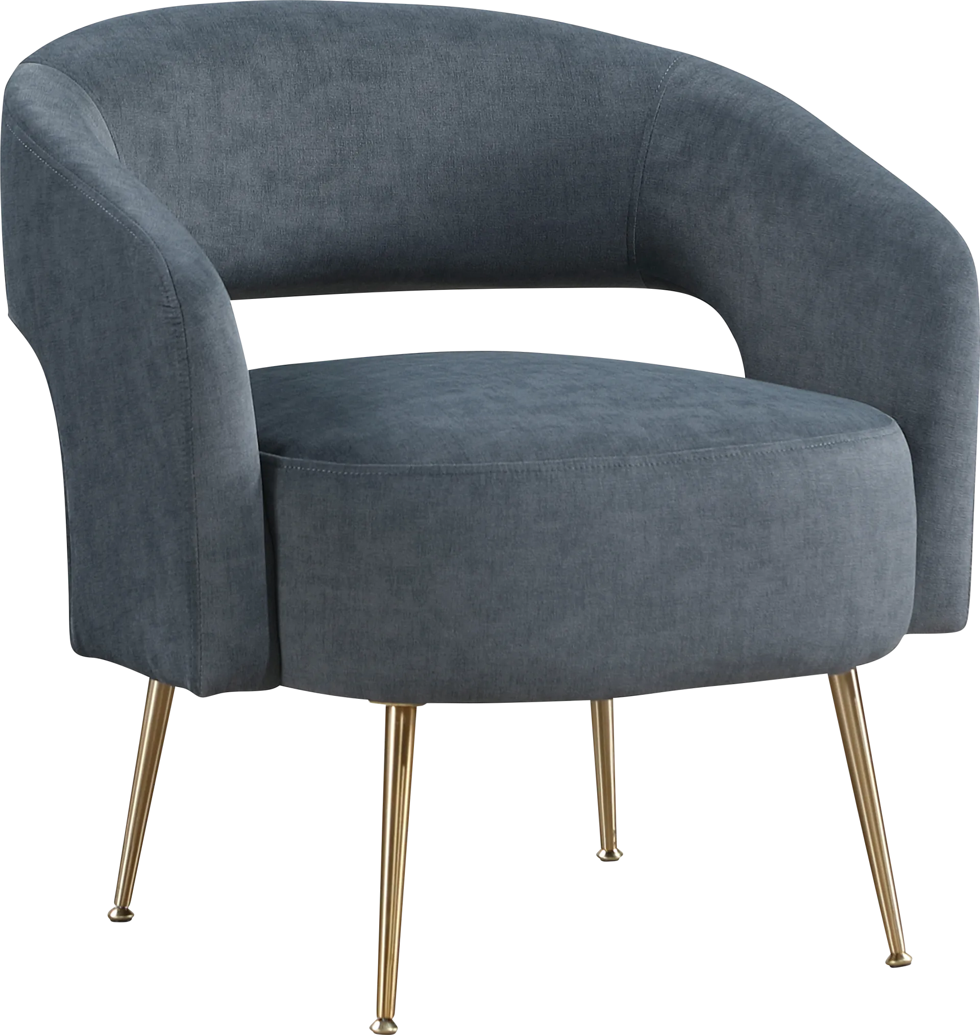 Kayi Gray Accent Chair - Image 1