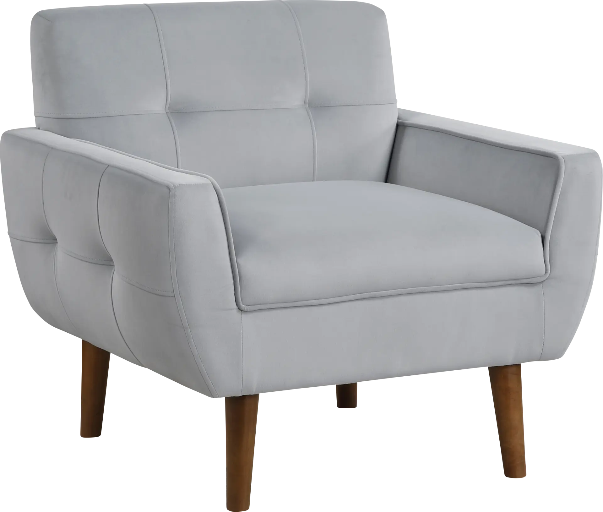 Anka Gray Accent Chair