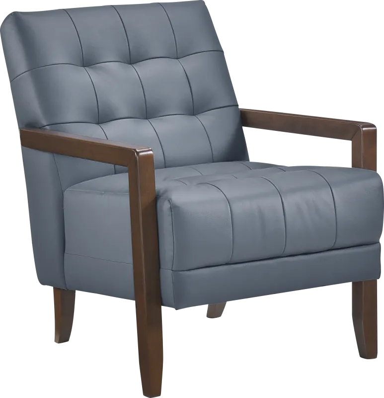 Jexa Blue Accent Chair