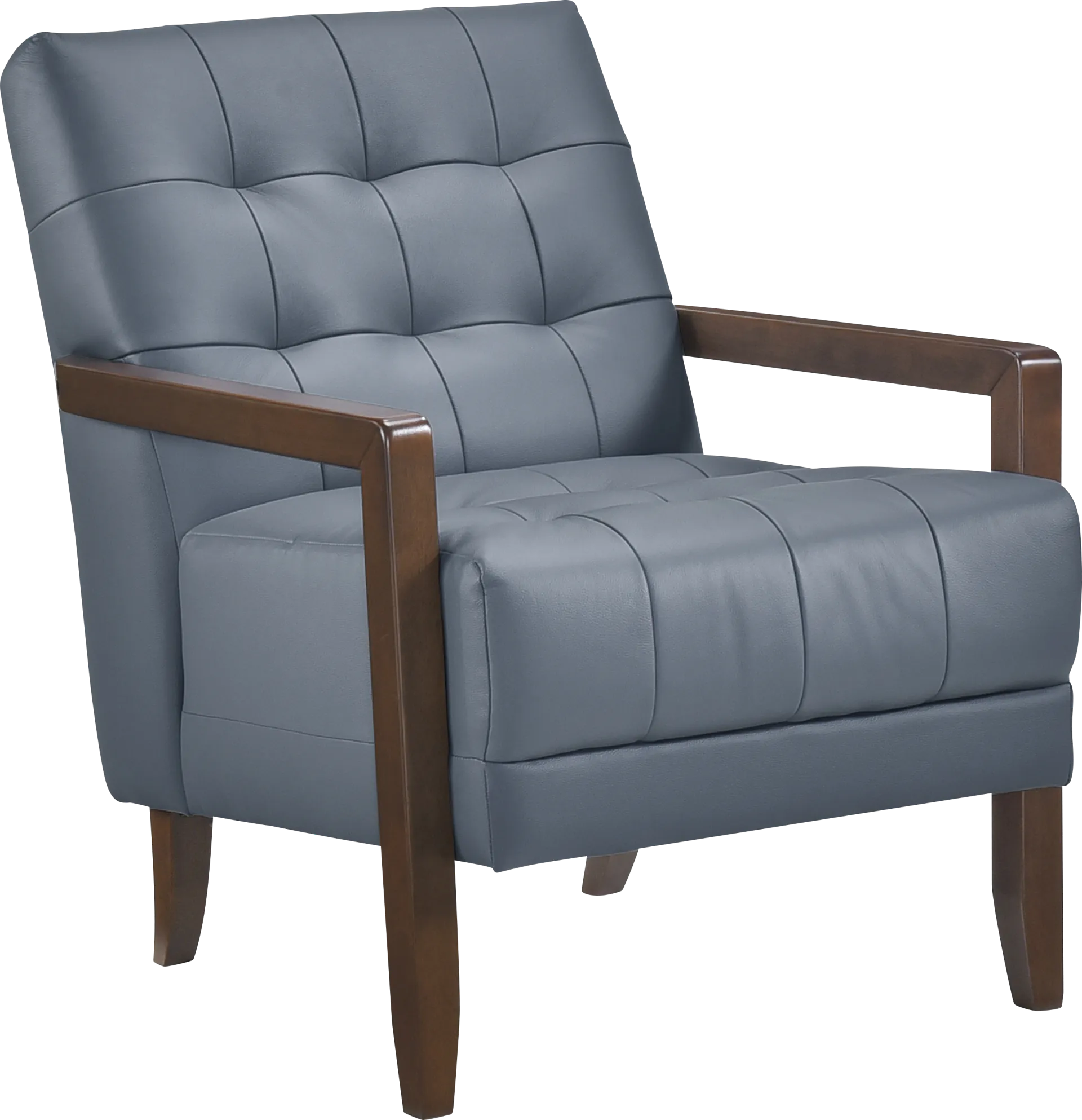 Jexa Blue Accent Chair - Image 1