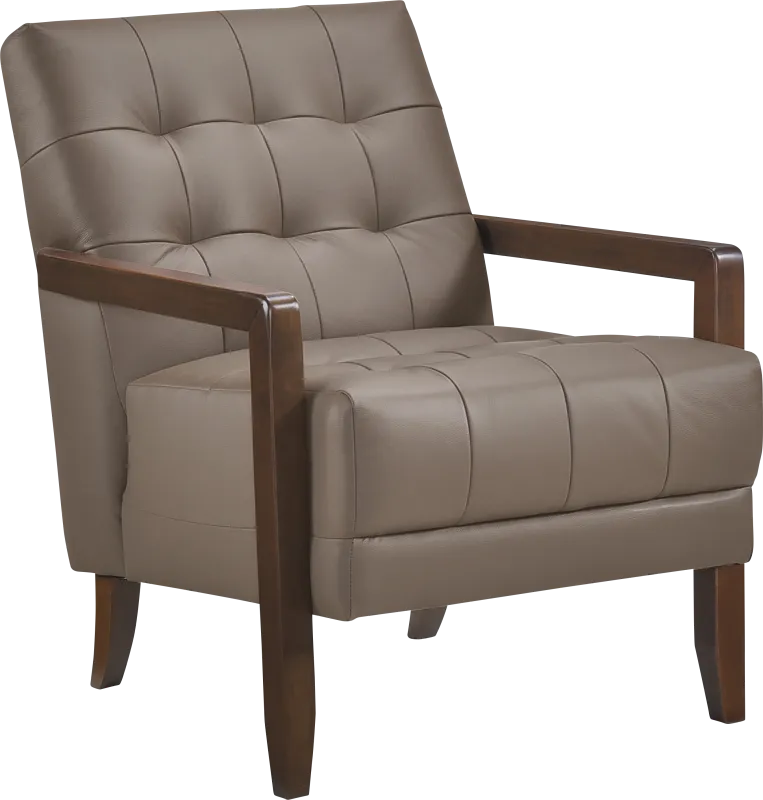 Astin Brown Accent Chair