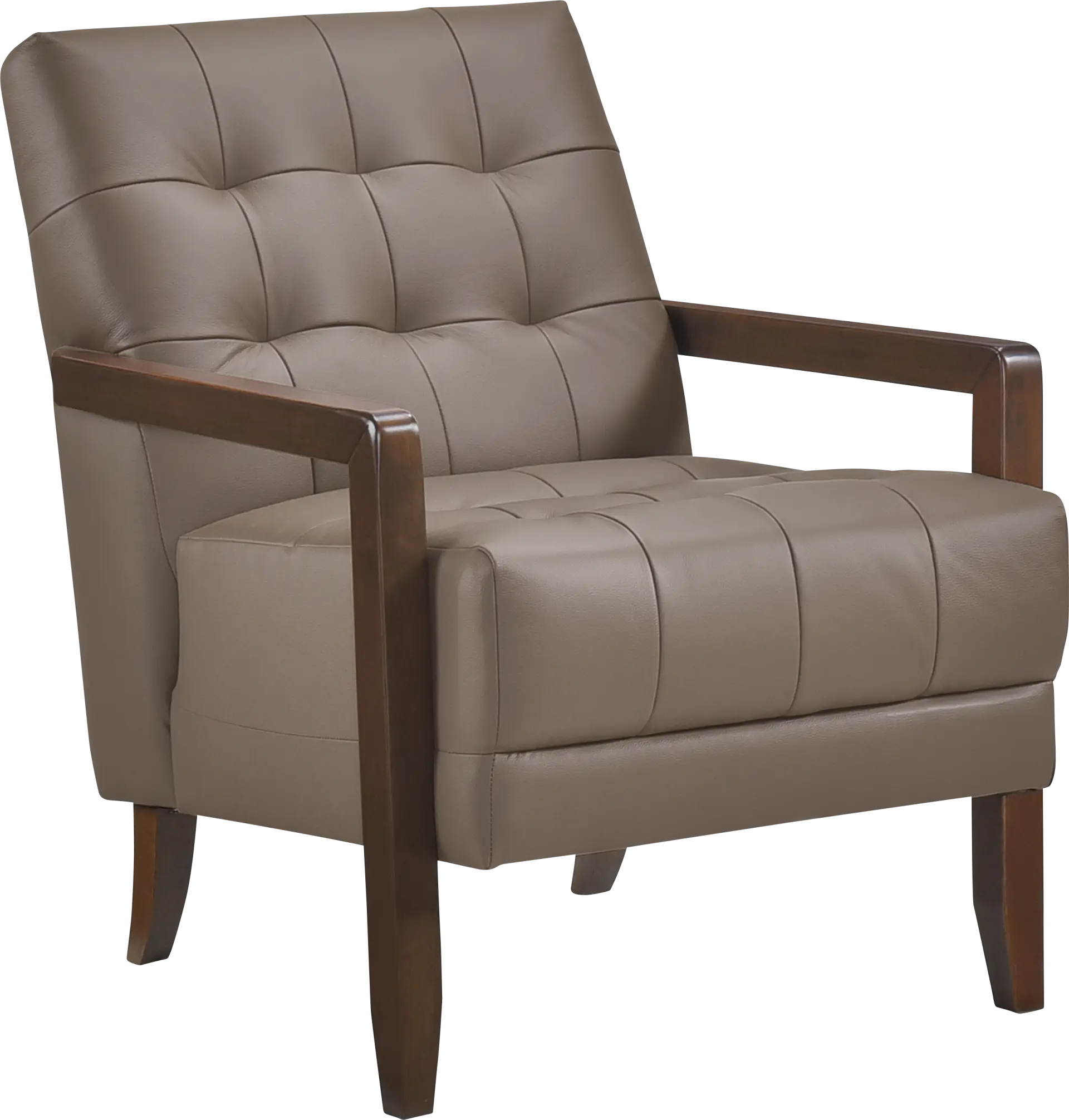 Astin Brown Accent Chair