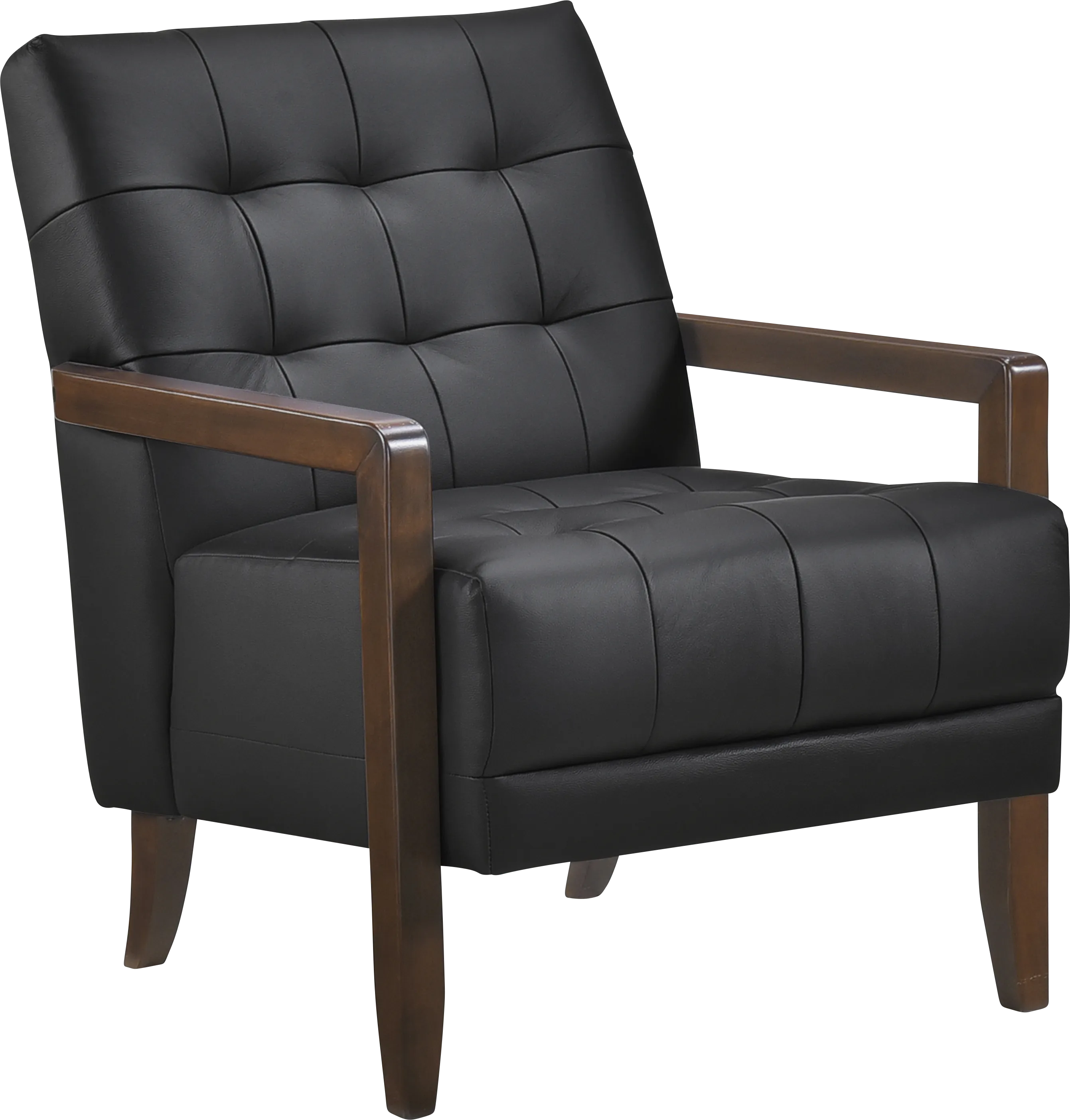 Julyen Black Accent Chair - Thumbnail - Image 1