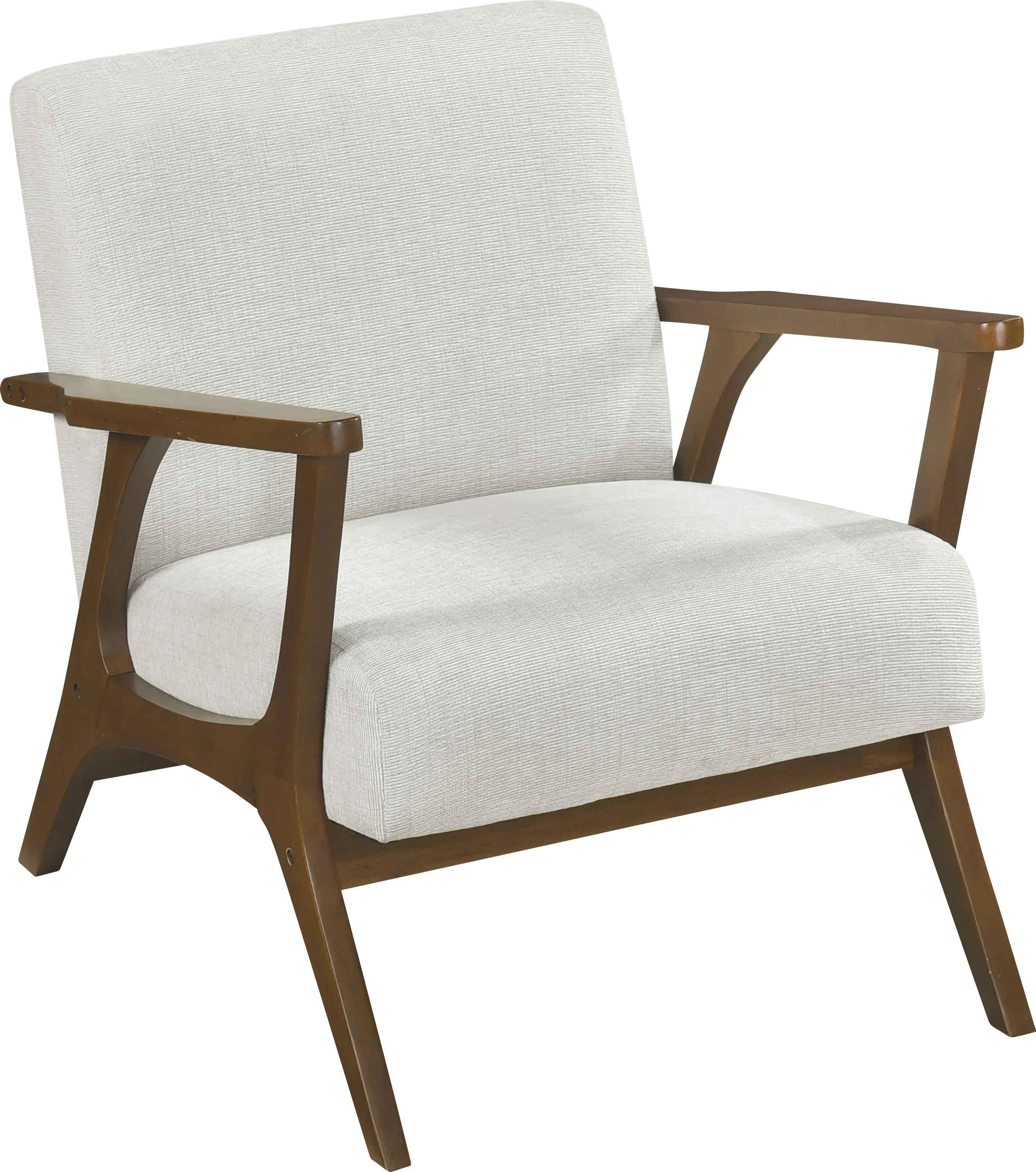 Nycio Beige Accent Chair - Thumbnail - Image 1