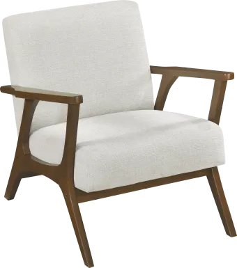Nycio Beige Accent Chair