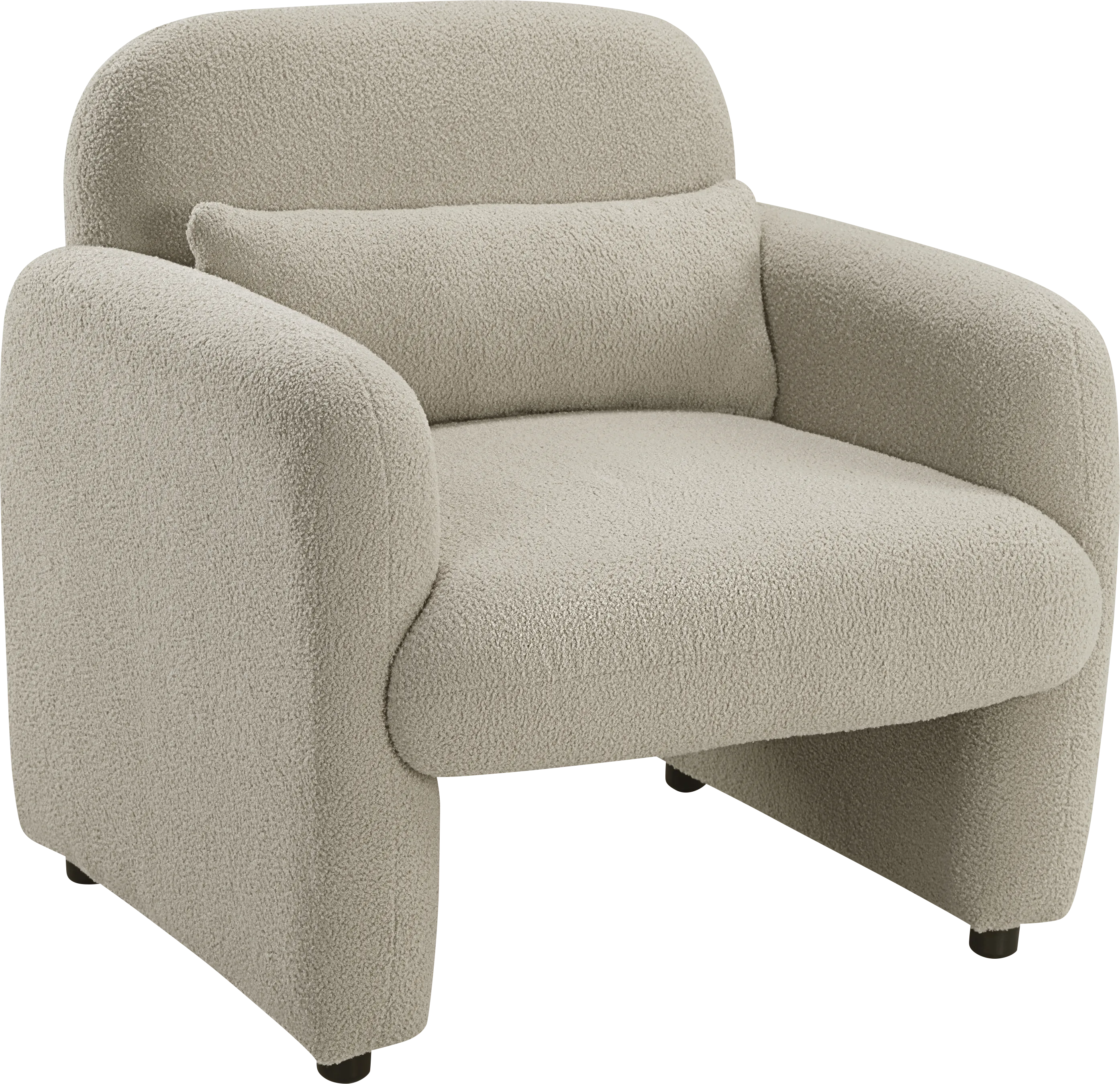 Herlee Beige Accent Chair - Thumbnail - Image 1