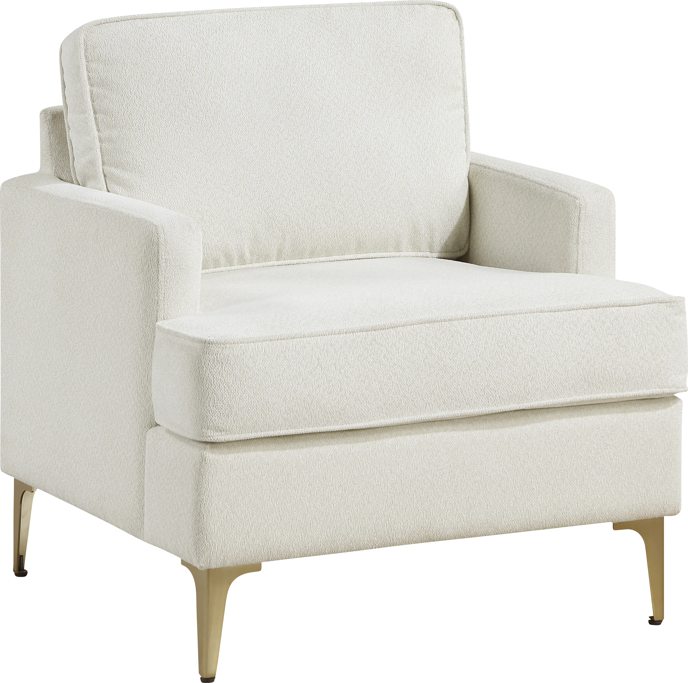 Thalira Beige Accent Chair - Thumbnail - Image 1