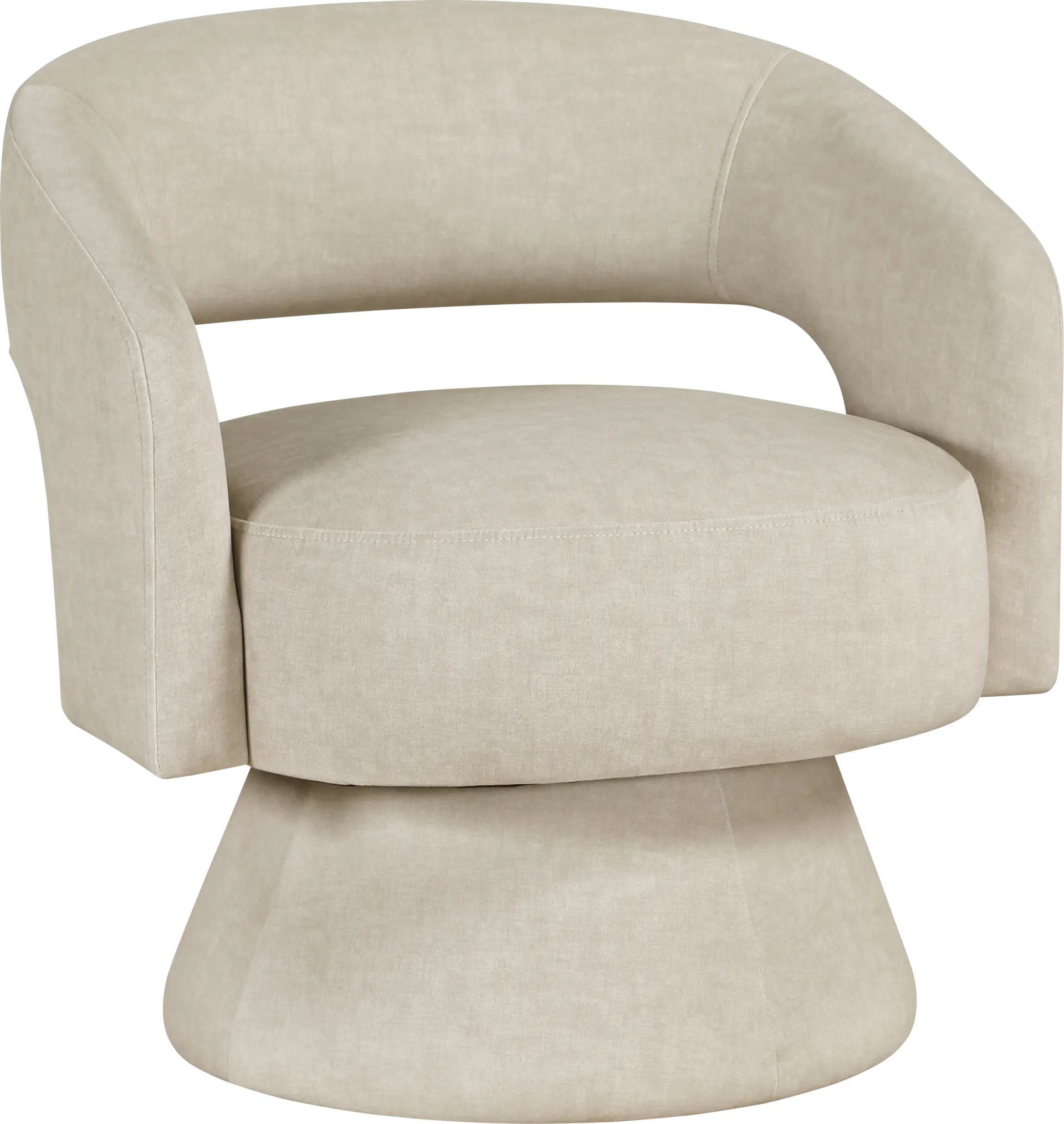 Elenoh Beige Accent Chair