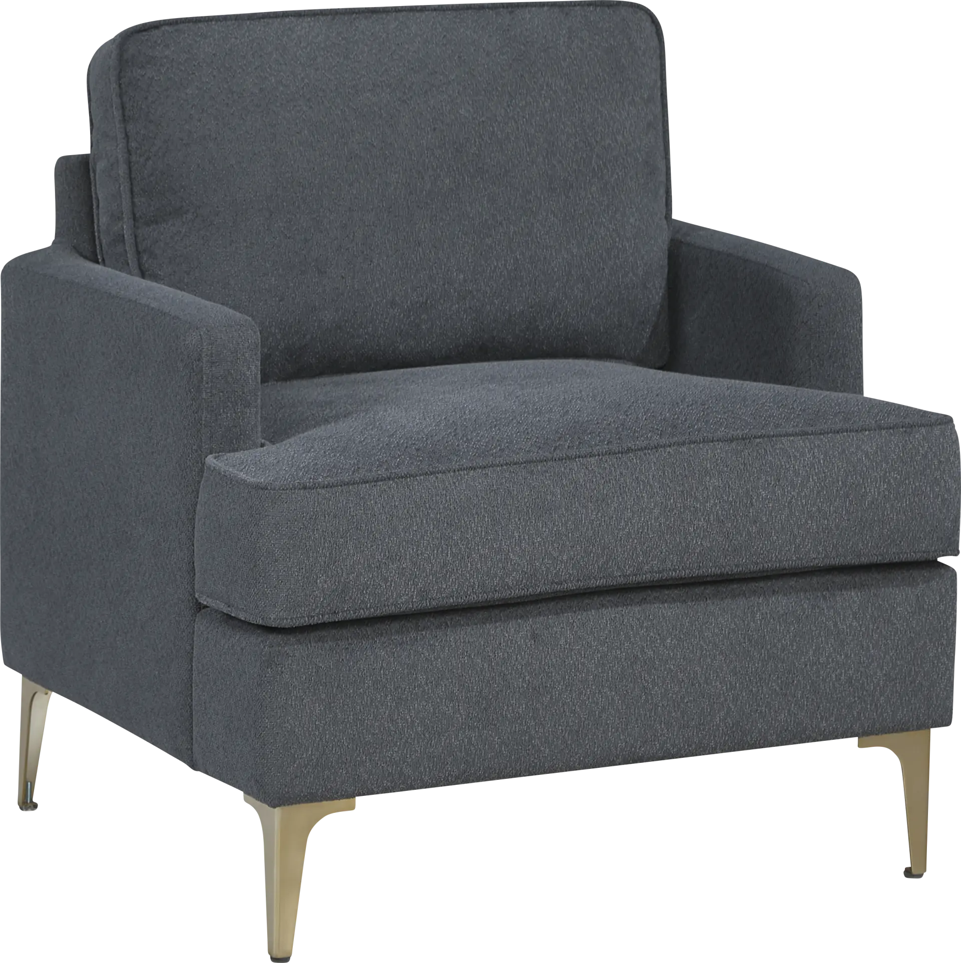 Orlan Drak Gray Accent Chair
