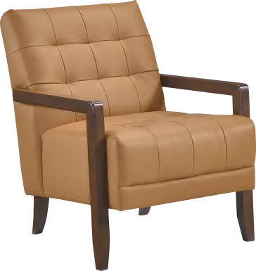 Aeden Orange Accent Chair