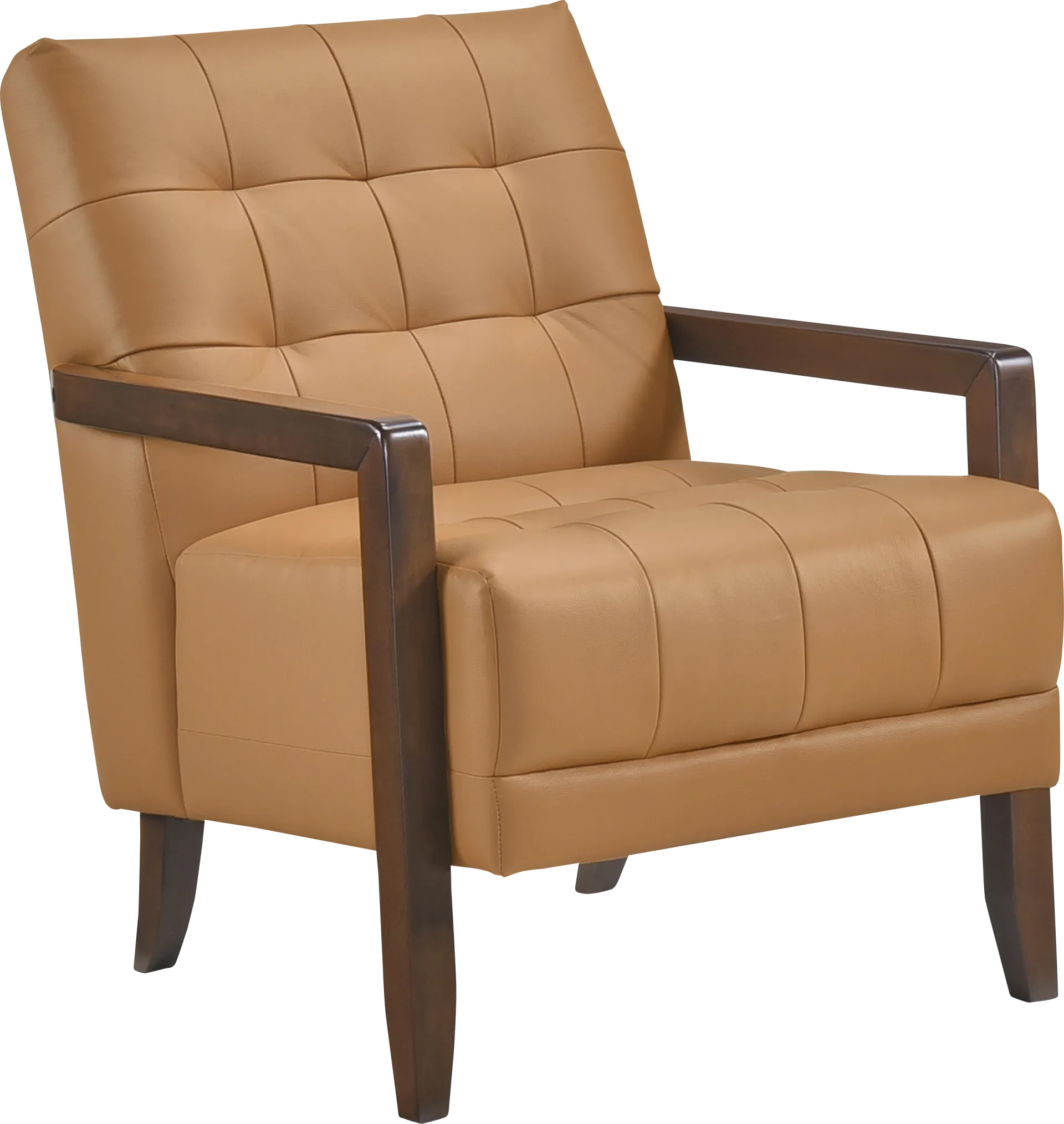 Aeden Orange Accent Chair - Image 1