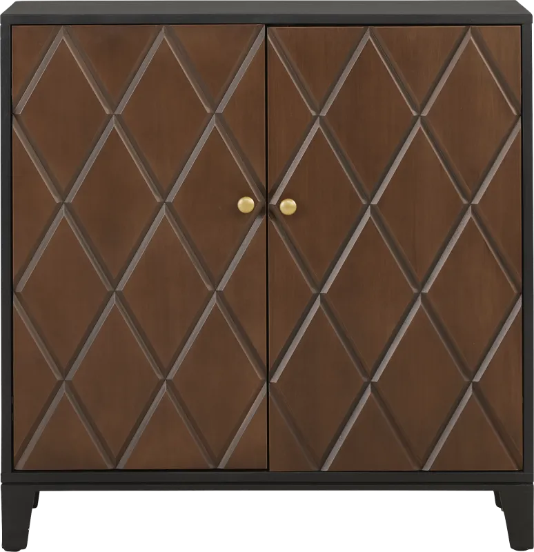 Vance Black 36 in. Cabinet