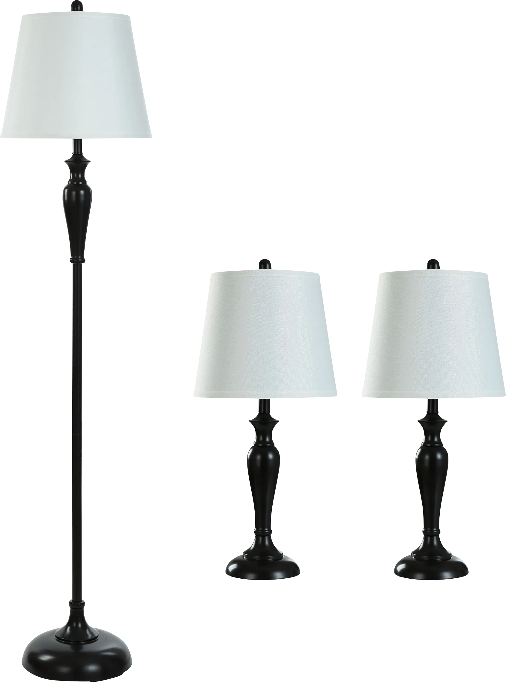 Victr Bronze Lamp Set of 3 - Thumbnail - Image 1