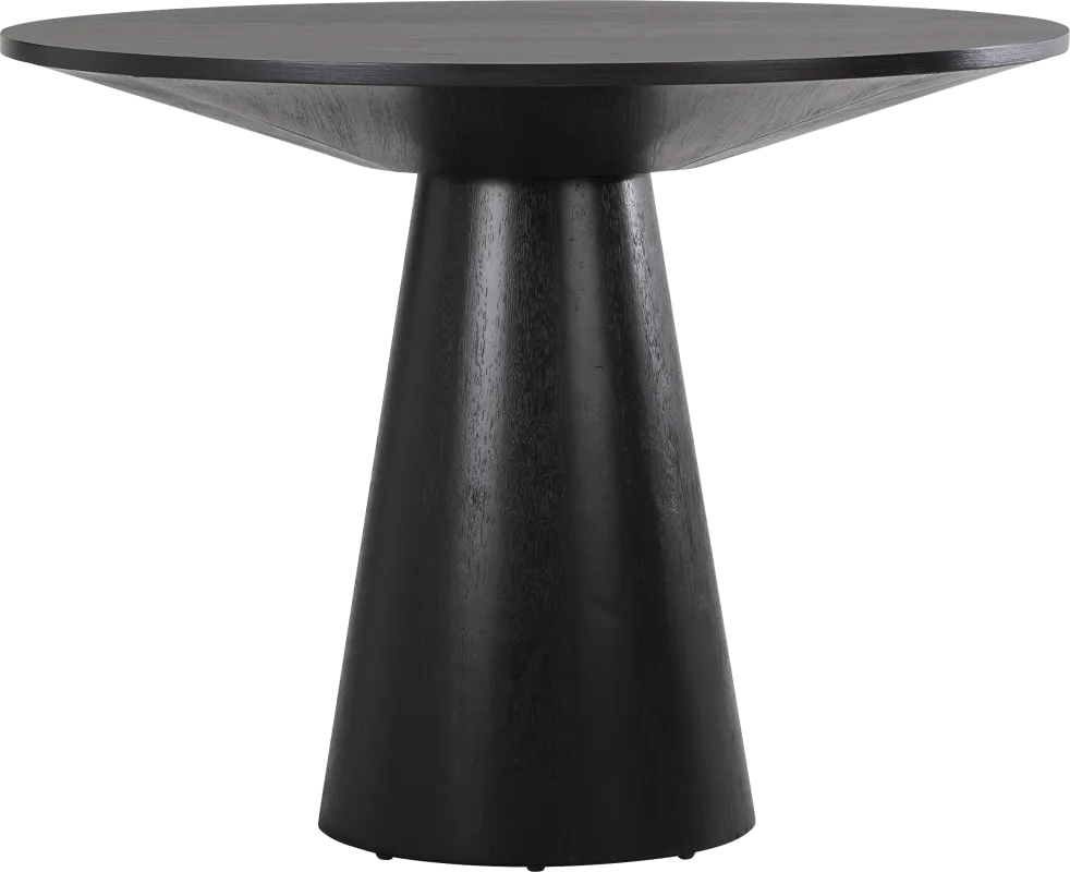 Kendall Black 48" Round Counter Height Table