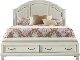 3 pc queen storage bed