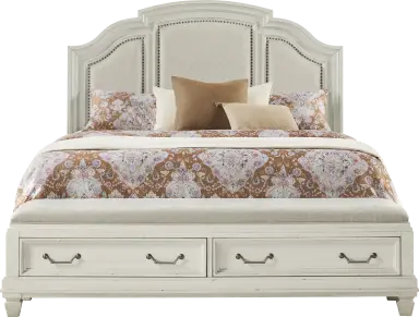 3 pc queen storage bed