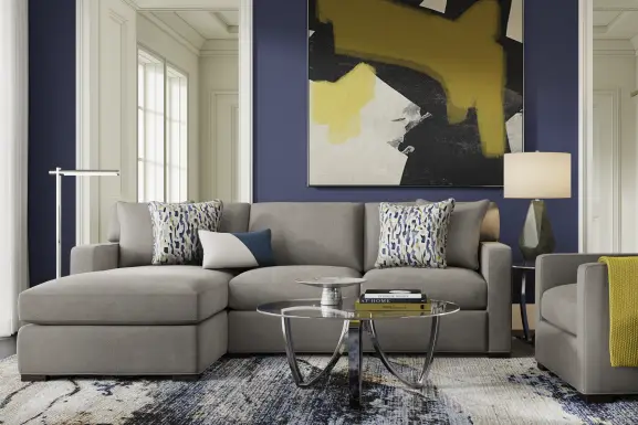 Harmonie Steel 2 Pc Sectional