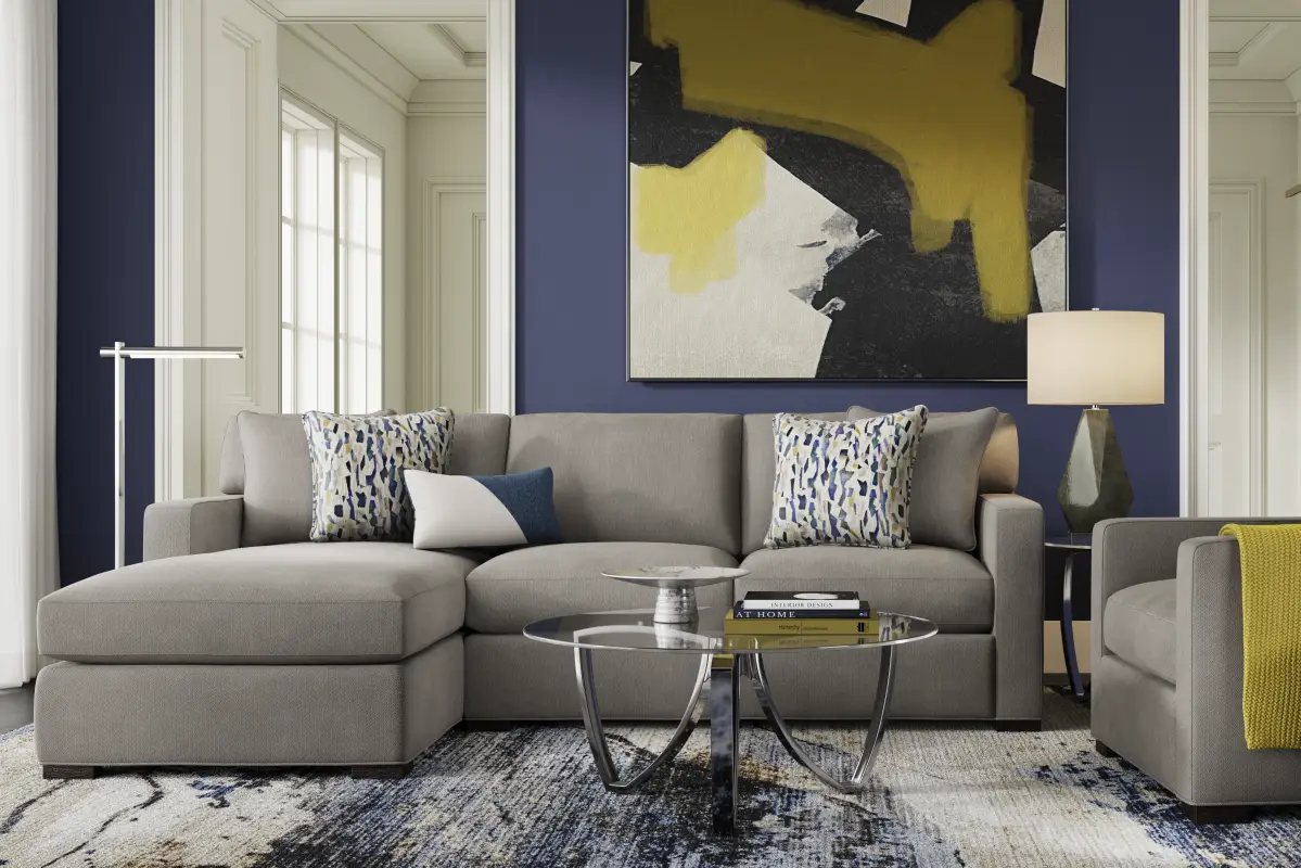 Harmonie Steel 2 Pc Sectional