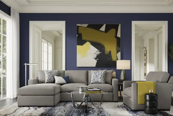 Harmonie Steel 2 Pc Sectional