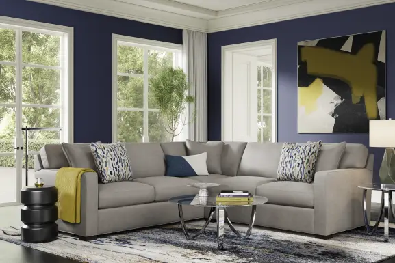 Harmonie Steel 2 Pc Sectional