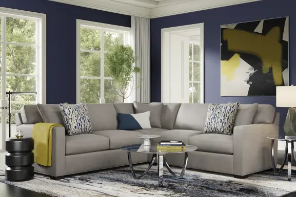 Harmonie Steel 2 Pc Sectional