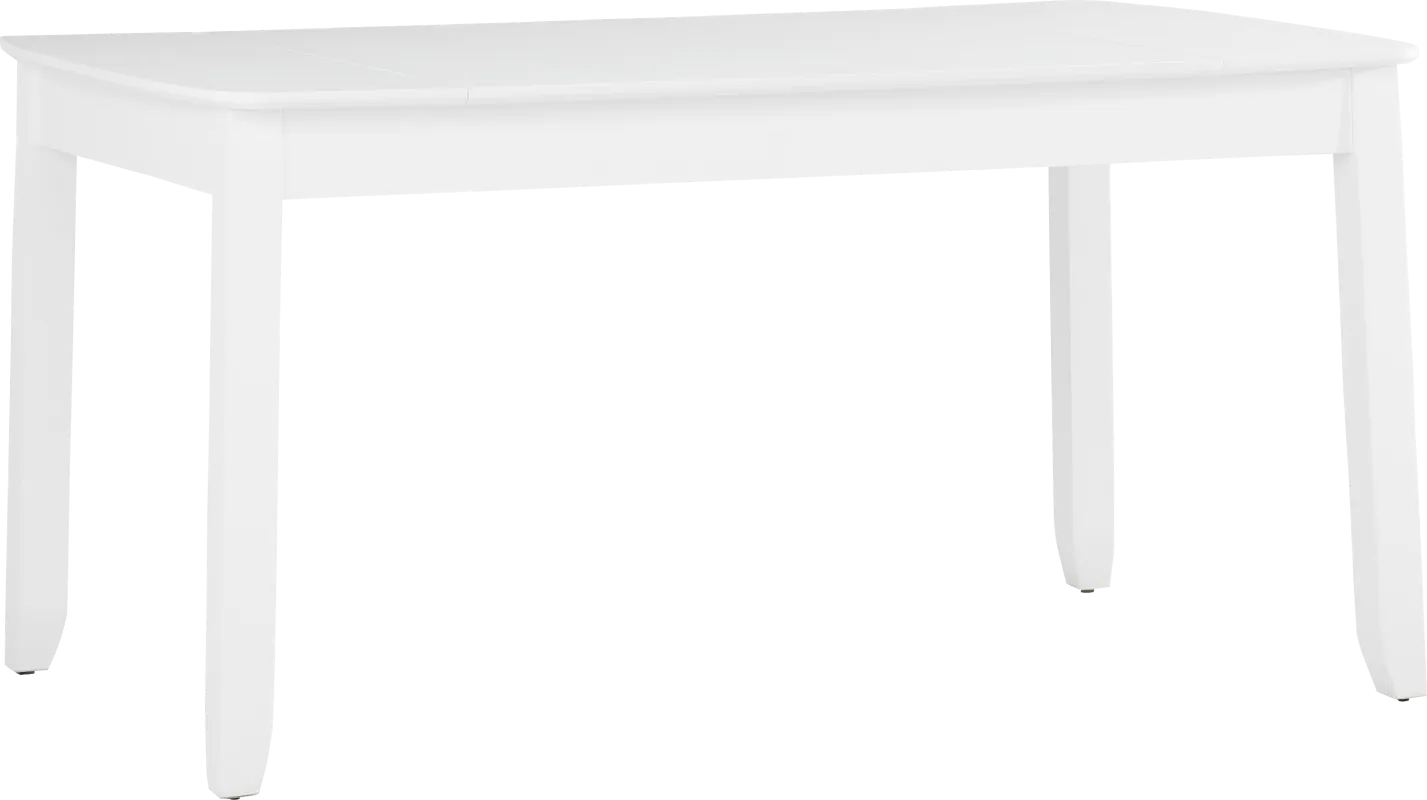 Concord White Storage Dining Table