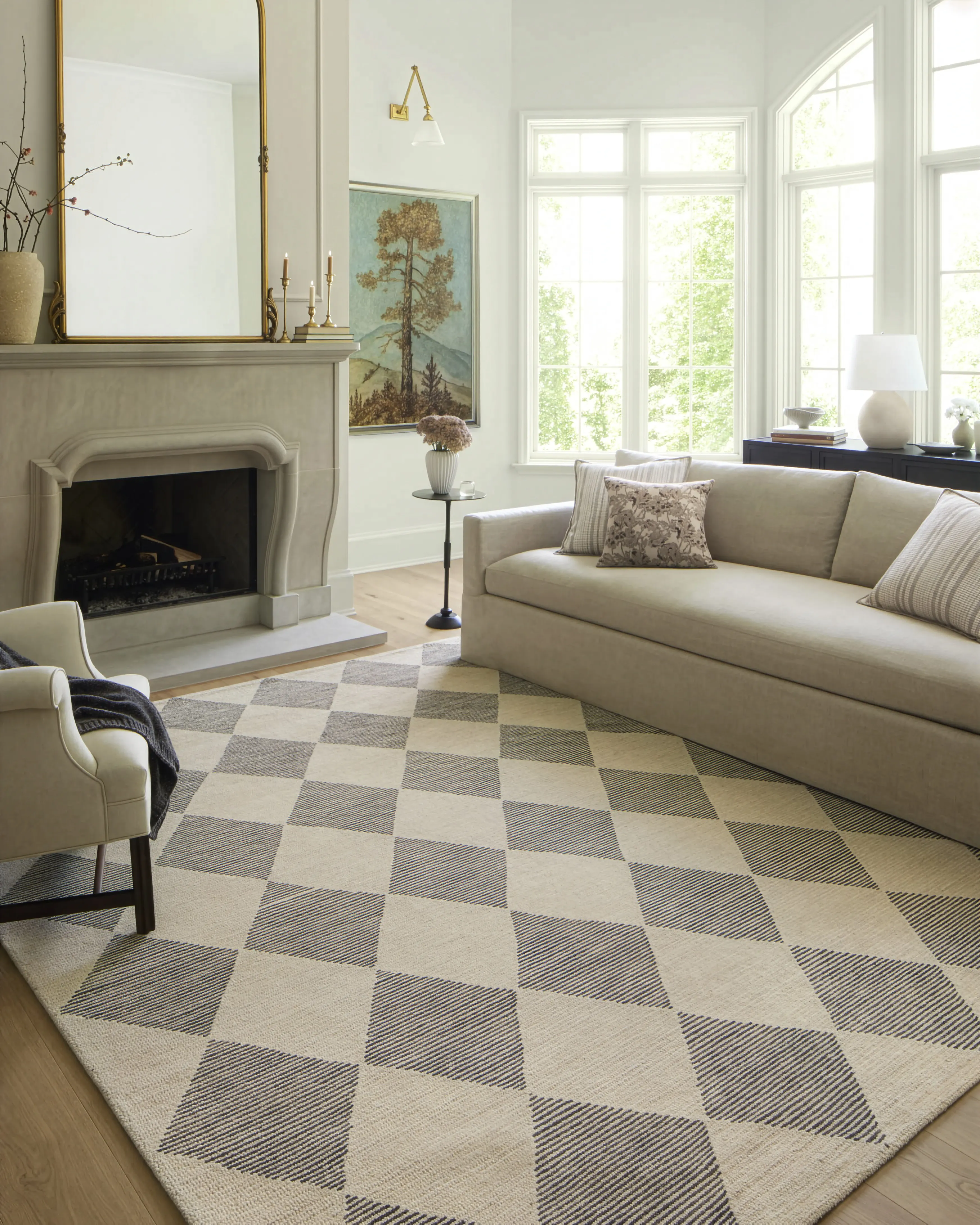 Fosset Beige 7'9 x 9'9 Rug - Thumbnail - Image 3