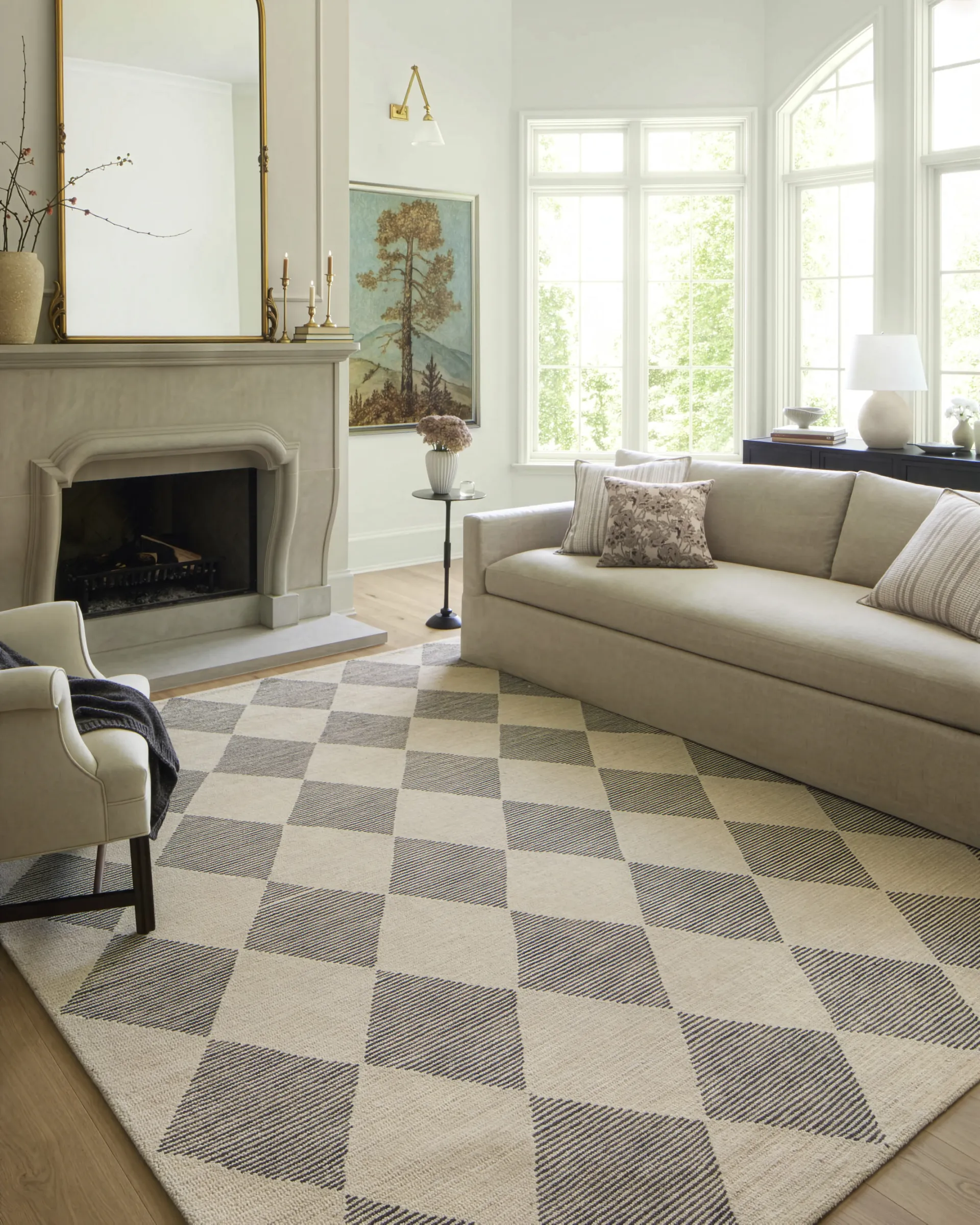 Fosset Beige 7'9 x 9'9 Rug - Image 3