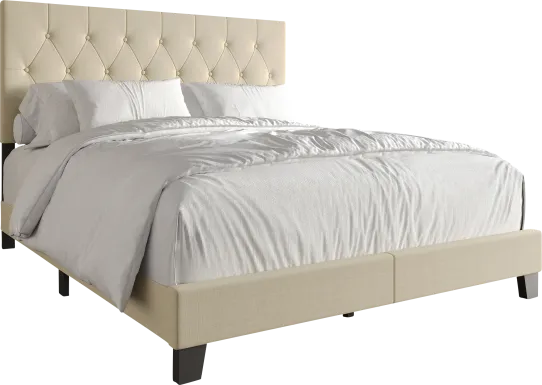 Bellane Beige Twin Bed