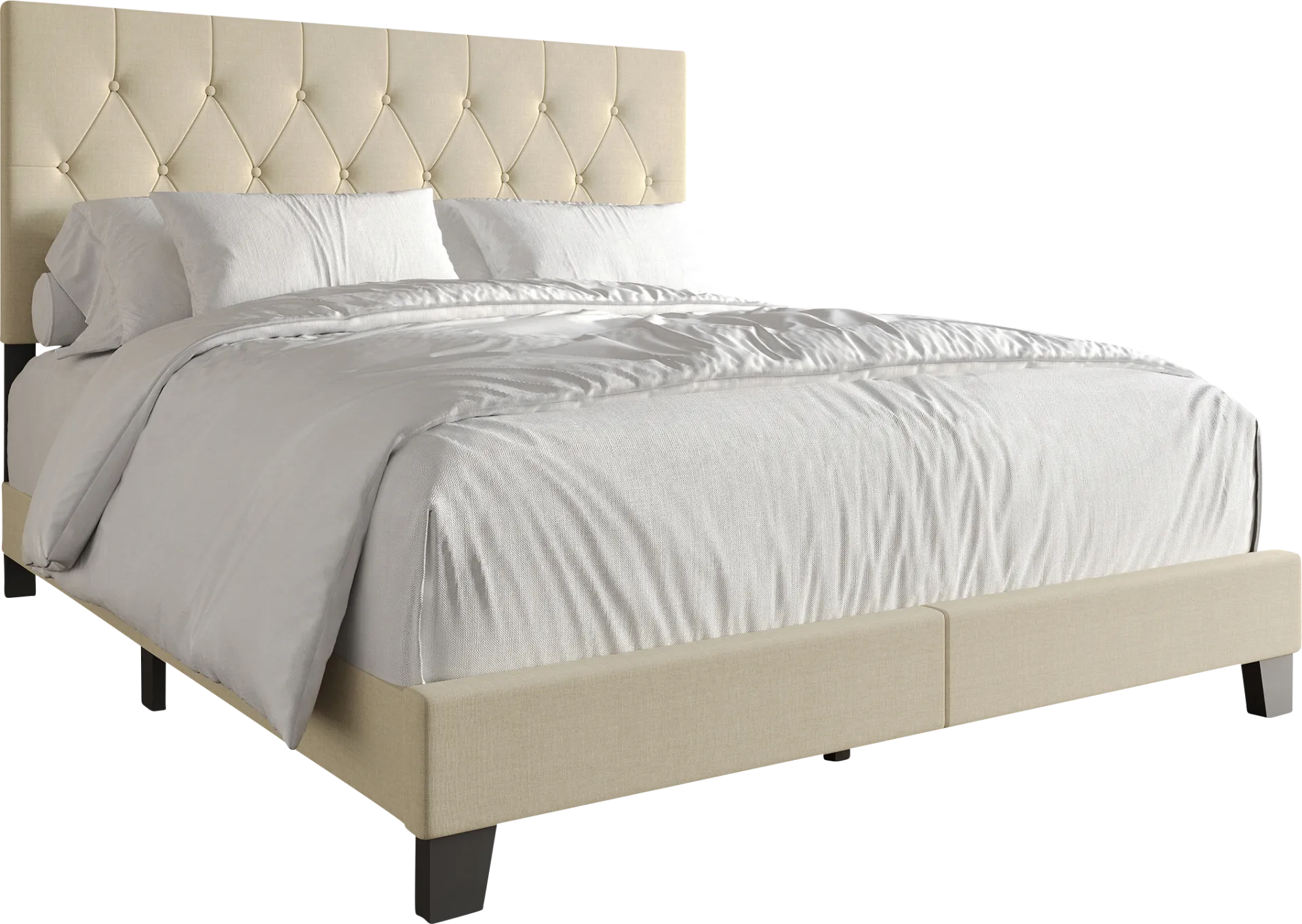 Bellane Beige Twin Bed - Image 1