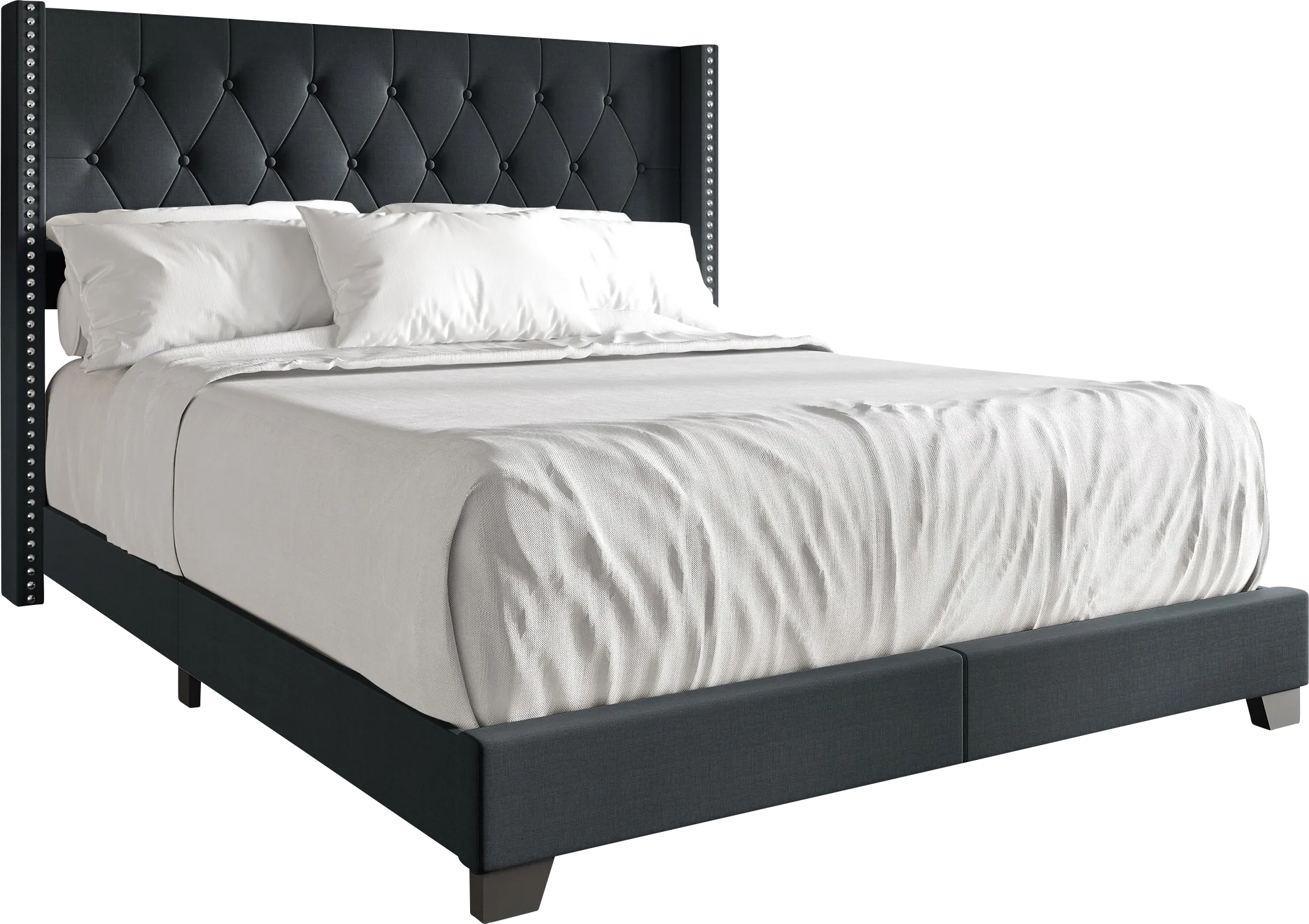 Vistalane Charcoal Full Bed - Thumbnail - Image 1