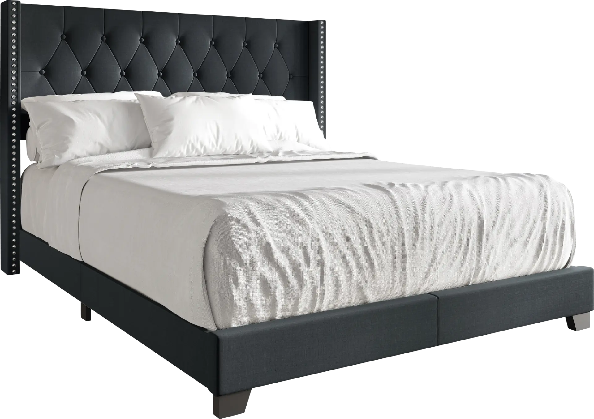 Vistalane Charcoal Full Bed