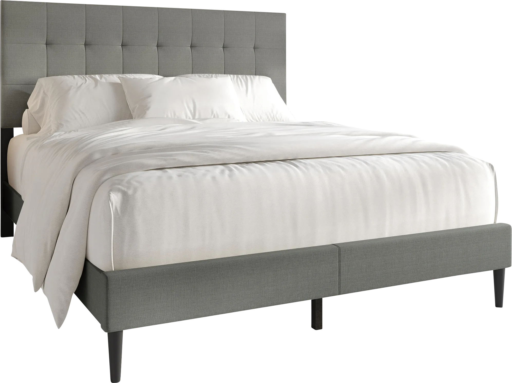 Starstreet Light Gray Queen Bed - Thumbnail - Image 1