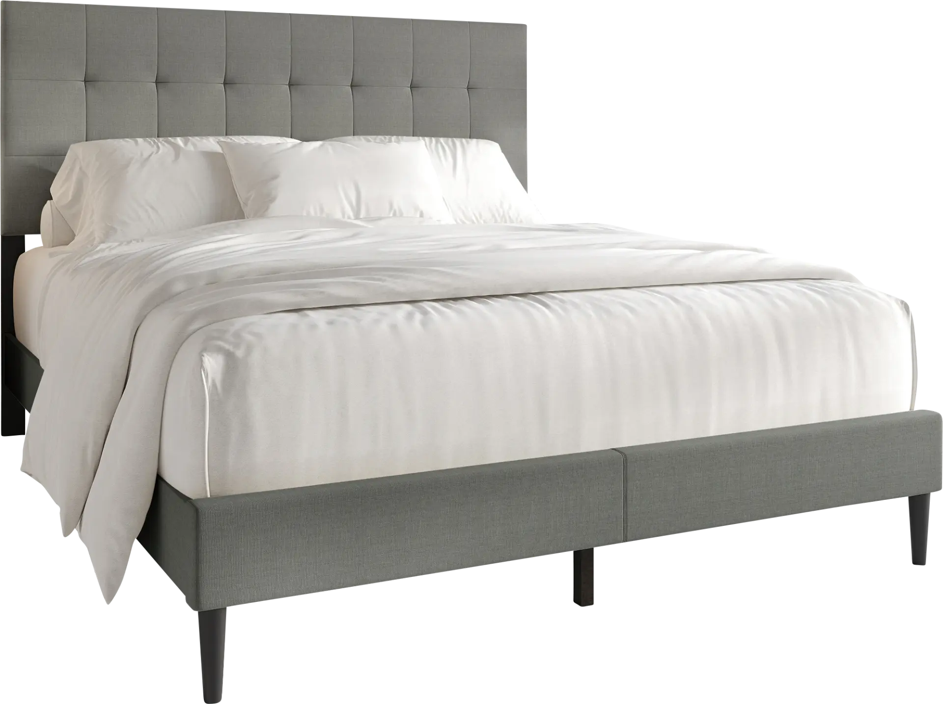 Starstreet Light Gray Twin Bed