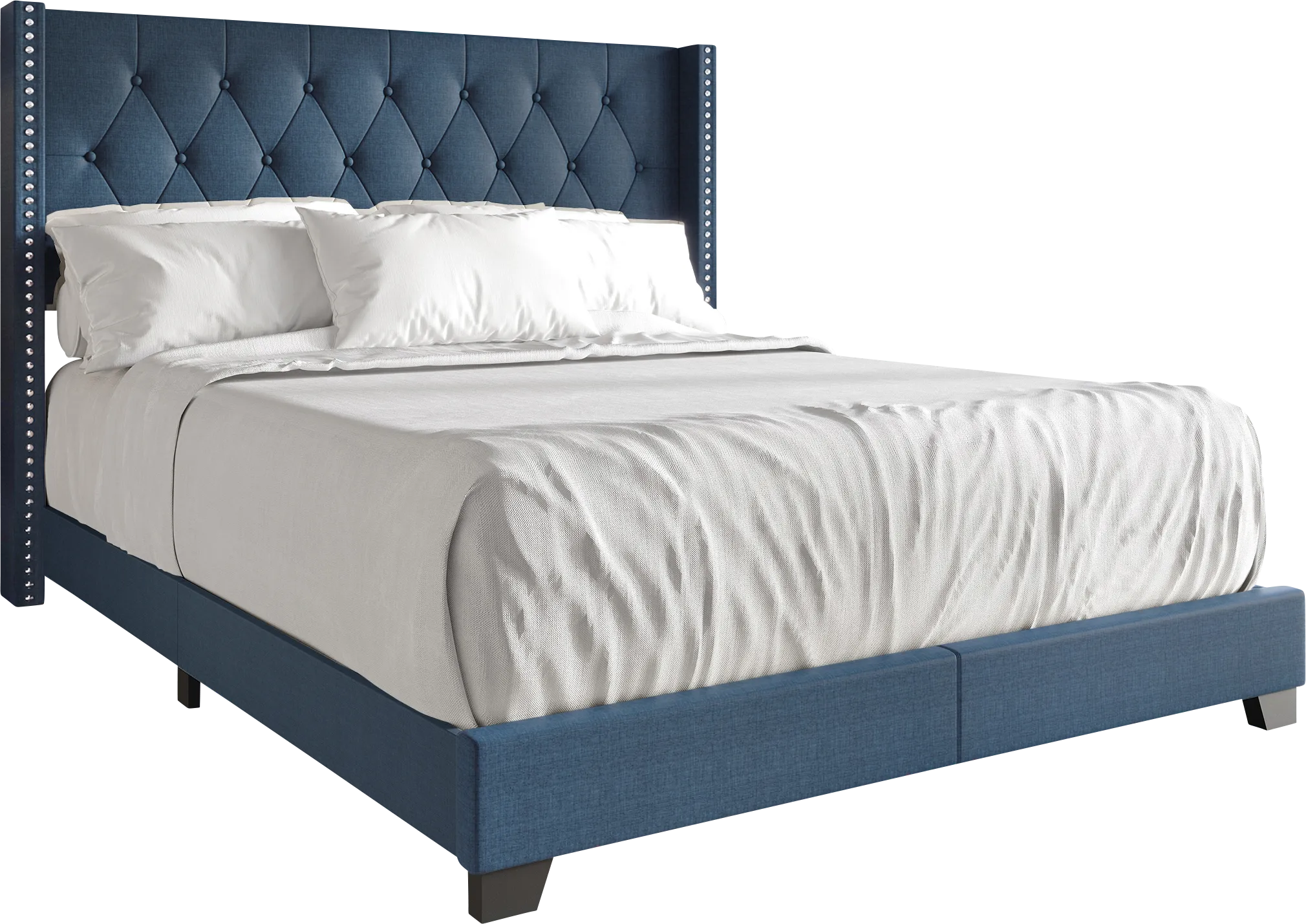 Vistalane Blue Queen Bed - Thumbnail - Image 1