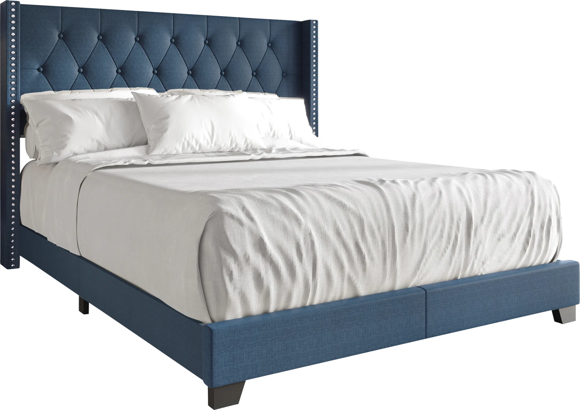 Vistalane Blue Queen Bed - Image 1