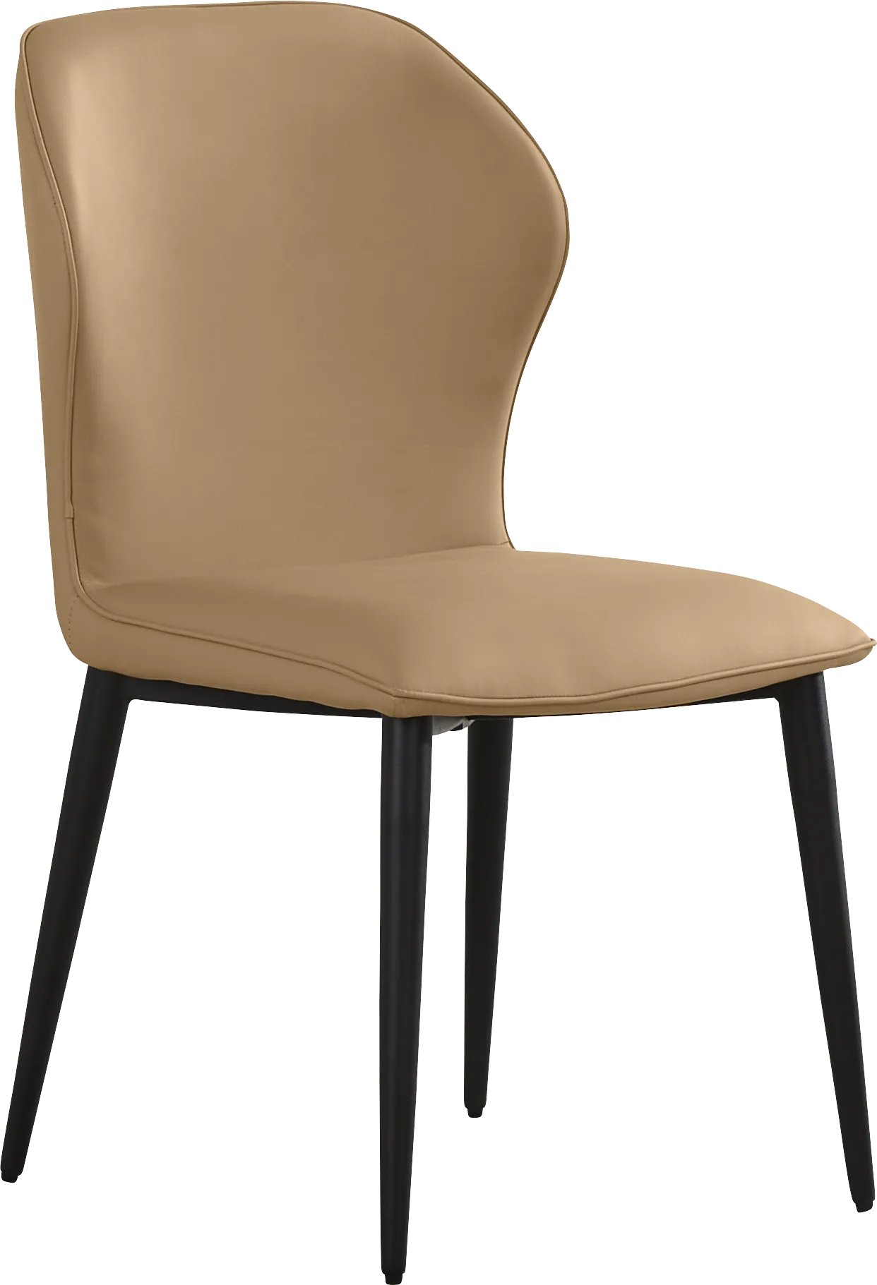 Allici Caramel Side Chair - Thumbnail - Image 1