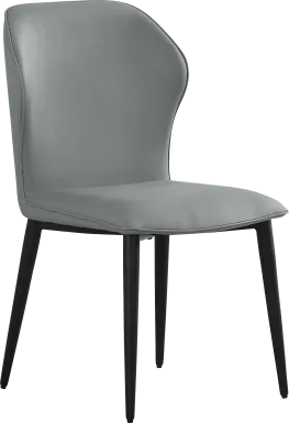 Allici Charcoal Side Chair