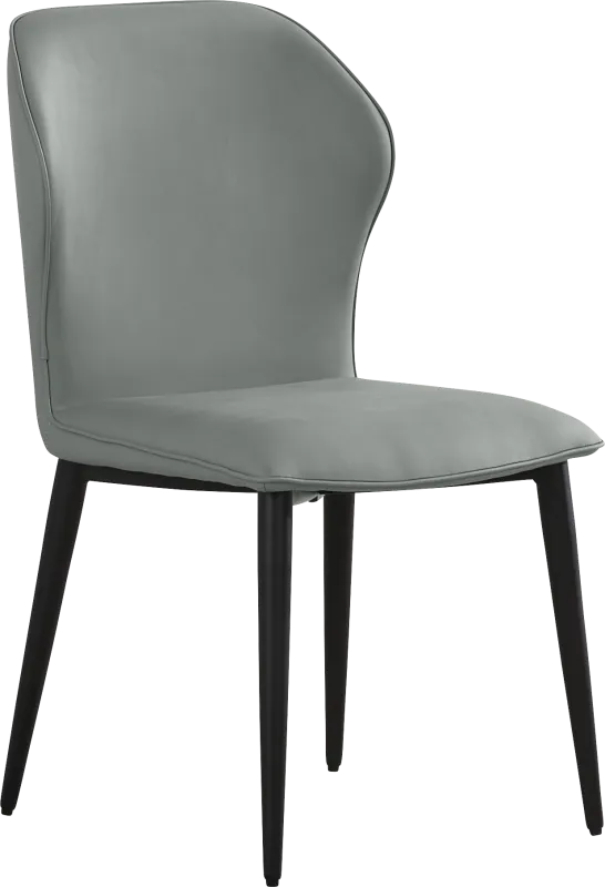 Allici Charcoal Side Chair